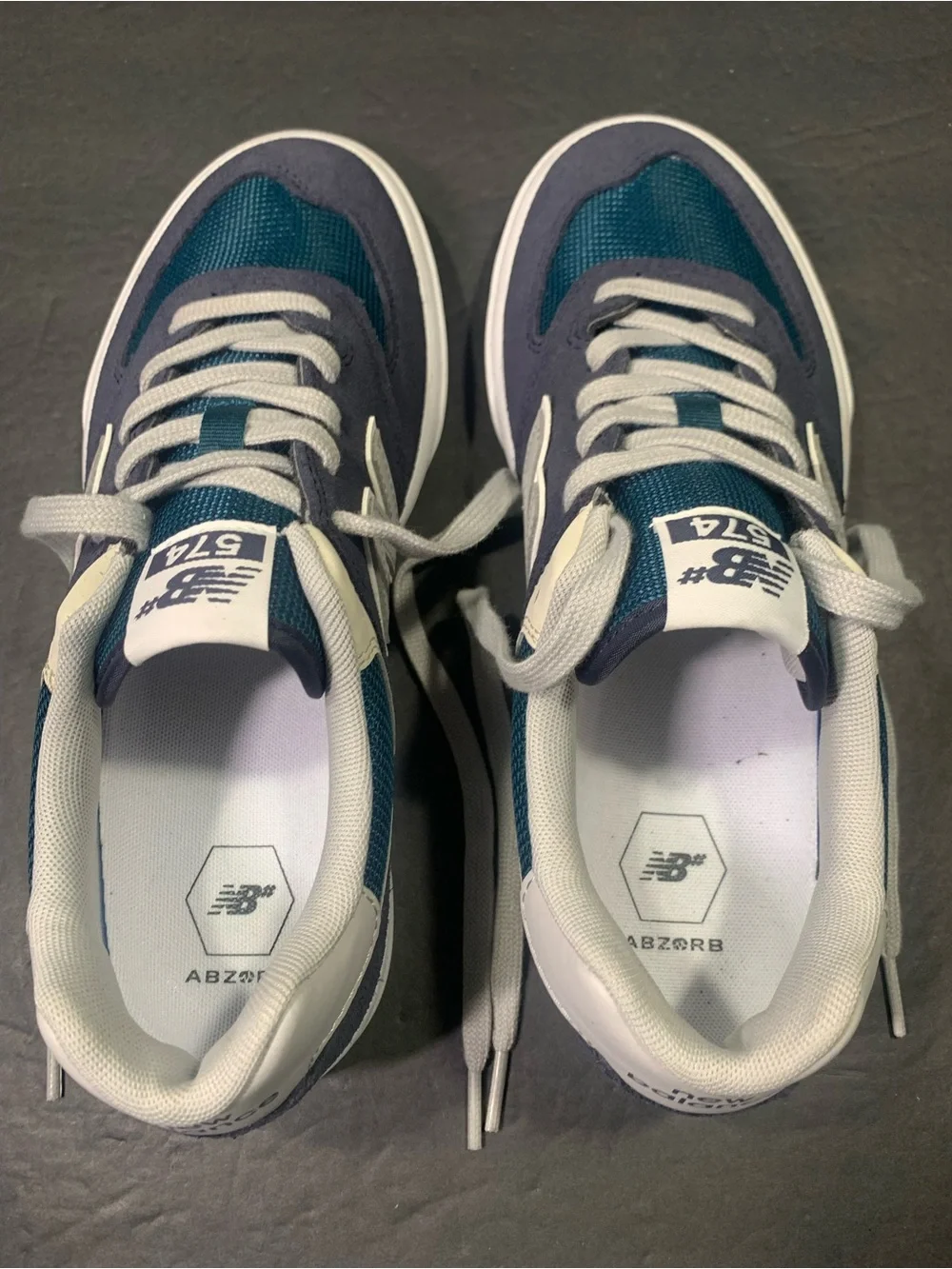 New Balance Numeric 574 Sneakers Blue Gray Shoe Size- Women’s 9.5 or Men’s 8
